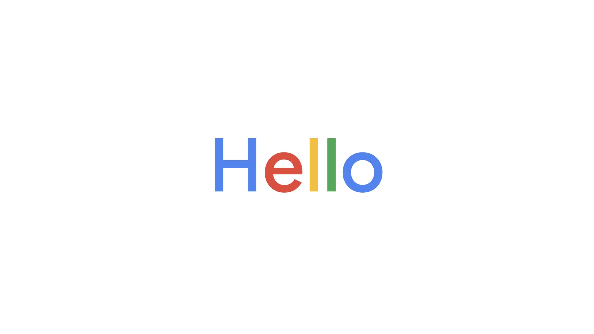Google Colours